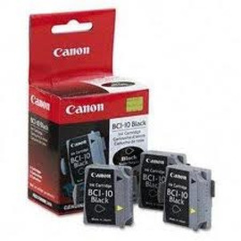 Canon BCI-10BK | 0956A002 картридж струйный [0956A003] черный 3 x 170 стр (оригинал) 