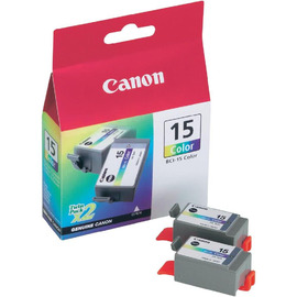Canon BCI-15C | 8191A002 картридж струйный [8191A002] цветной 2 x 100 стр (оригинал) 