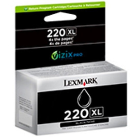 Lexmark 220 XL | 14L0174AB картридж струйный [14L0174AB] черный 1 600 стр (оригинал) 