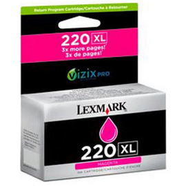 Lexmark 220 XL | 14L0176AL картридж струйный [14L0176AL] пурпурный 1 600 стр (оригинал) 
