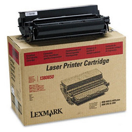 Lexmark 1380850 картридж лазерный [1380850] черный 7 000 стр (оригинал) 