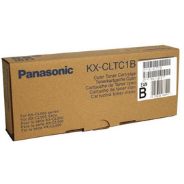 Картридж лазерный Panasonic KX-CLTC1B голубой 5 000 стр