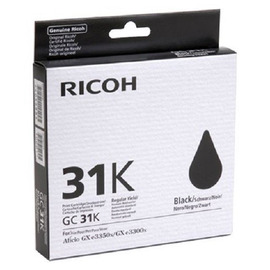 Ricoh GC31K | 405761 картридж гелевый [405688] черный 1 920 стр (оригинал) 