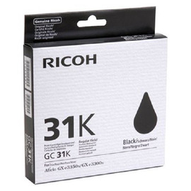 Картридж гелевый Ricoh GC31K | 405761 черный 1 920 стр