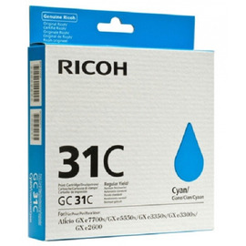 Картридж гелевый Ricoh GC31C | 405762 голубой 1 920 стр