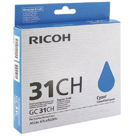 Ricoh GC31CH | 405702 картридж гелевый [405702] голубой 4 890 стр (оригинал) 
