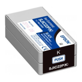 Картридж струйный Epson SJI-C22PK | C33S020601 черный 4 000 стр