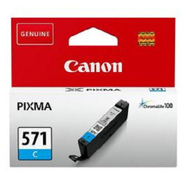 Картридж струйный Canon CLI-571C | 0386C001 голубой 7 мл