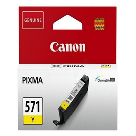 Canon CLI-571Y | 0388C001 картридж струйный [0388C001] желтый 7 мл (оригинал) 