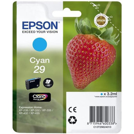 Картридж струйный Epson 29 | C13T29824010 голубой 3,2 мл