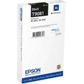 Картридж струйный Epson T9081 | C13T908140 черный 5 000 стр