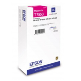Epson T7553 | C13T755340 картридж струйный [C13T755340] пурпурный 4 000 стр (оригинал) 