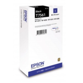 Картридж струйный Epson T7561 | C13T756140 черный 2 500 стр