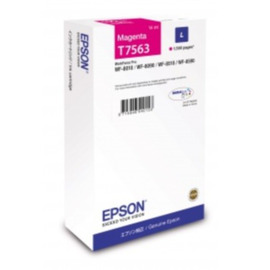 Epson T7563 | C13T756340 картридж струйный [C13T756340] пурпурный 1 500 стр (оригинал) 