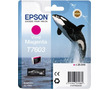 Картридж струйный Epson T7603 | C13T76034010 пурпурный 25,9 мл