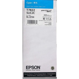 Epson T7822 | C13T782200 картридж струйный [C13T782200] голубой 200 мл (оригинал) 