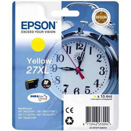 Epson 27XL | C13T27144022 картридж струйный [C13T27144022] желтый 10,4 мл (оригинал) 