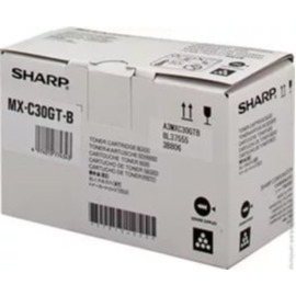 Картридж лазерный Sharp MX-C30GTB черный 6 000 стр