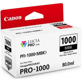 Canon PFI-1000MBK | 0545C001 картридж струйный [0545C001] черный-матовый 80 мл (оригинал) 