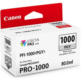 Canon PFI-1000PGY | 0553C001 картридж струйный [0553C001] серый-фото 80 мл (оригинал) 