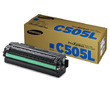 Картридж лазерный Samsung CLT-C505L | SU037A голубой 3 500 стр