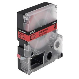 Картридж ленточный Epson LC-2RBP9 | C53S623400 черный на красном 6 мм 9 м