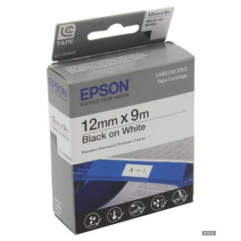 Epson LC-4WBN9 | C53S625416 картридж ленточный [C53S625416] черный на белом 12 мм 9 м (оригинал) 