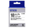 Картридж ленточный Epson LK-5WBN | C53S655006 черный на белом 18 мм 9 м