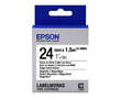 Картридж ленточный Epson LK-6WB2 | C53S656003 черный на белом 24 мм 2 м