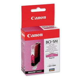 Картридж струйный Canon BCI-5M | 0987A002 пурпурный 370 стр