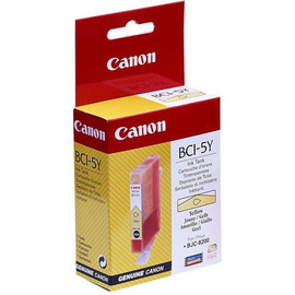 Картридж струйный Canon BCI-5Y | 0988A002 желтый 370 стр