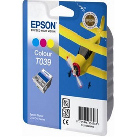 Epson T039 | C13T03904A10 картридж струйный [C13T03904A10] цветной 180 стр (оригинал) 