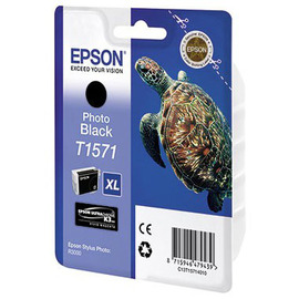 Epson T1571 | C13T15714010 картридж струйный [C13T15714010] черный-фото 850 стр (оригинал) 