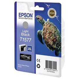 Epson T1577 | C13T15774010 картридж струйный [C13T15774010] серый 850 стр (оригинал) 