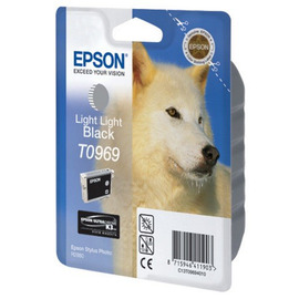 Картридж струйный Epson T0969 | C13T09694010 светло-серый 6 065 стр