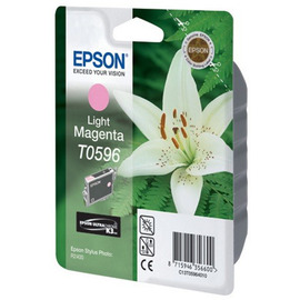 Epson T0596 | C13T05964010 картридж струйный [C13T05964010] светло-пурпурный 835 стр (оригинал) 