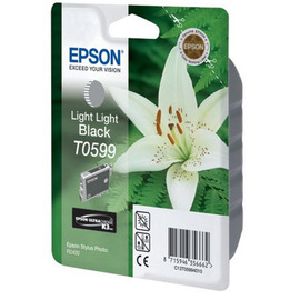 Epson T0599 | C13T05994010 картридж струйный [C13T05994010] светло-серый 6 065 стр (оригинал) 