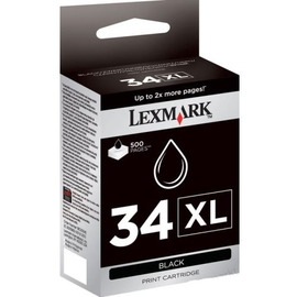 Lexmark 34 | 18C0034E картридж струйный [18C0034E] черный 475 стр (оригинал) 