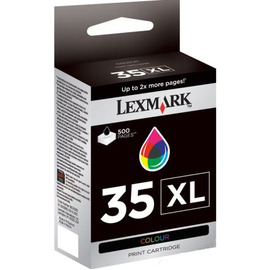 Lexmark 35 | 18C0035E картридж струйный [18C0035E] цветной 450 стр (оригинал) 
