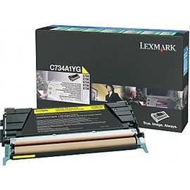 Картридж лазерный Lexmark C734A1YG желтый 6 000 стр