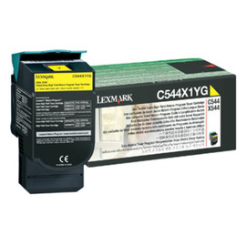 Lexmark C544X1YG картридж лазерный [C544X1YG] желтый 4 000 стр (оригинал) 
