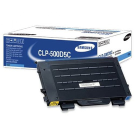 Samsung CLP-500D5C картридж лазерный [CLP-500D5C] голубой 5 000 стр (оригинал) 
