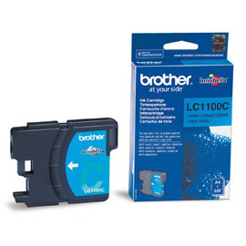 Картридж Brother LC-1100C [LC1100C] 325 стр, голубой