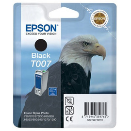 Epson T007 | C13T00740110 картридж струйный [C13T00740110] черный 540 стр (оригинал) 