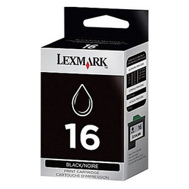 Картридж струйный Lexmark 16 | 10N0016E черный 600 стр