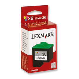Картридж струйный Lexmark 26 | 10N0026E цветной 275 стр