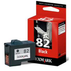 Картридж струйный Lexmark 82 | 18L0032E черный 600 стр