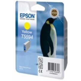 Epson T5594 | C13T55944010 картридж струйный [C13T55944010] желтый 515 стр (оригинал) 