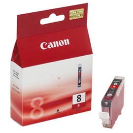 Картридж струйный Canon CLI-8R | 0626B001 красный 420 стр