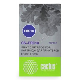 Cactus CS-ERC18 картридж матричный [Epson ERC-18P | C43S015356] фиолетовый 1,2 млн знаков 